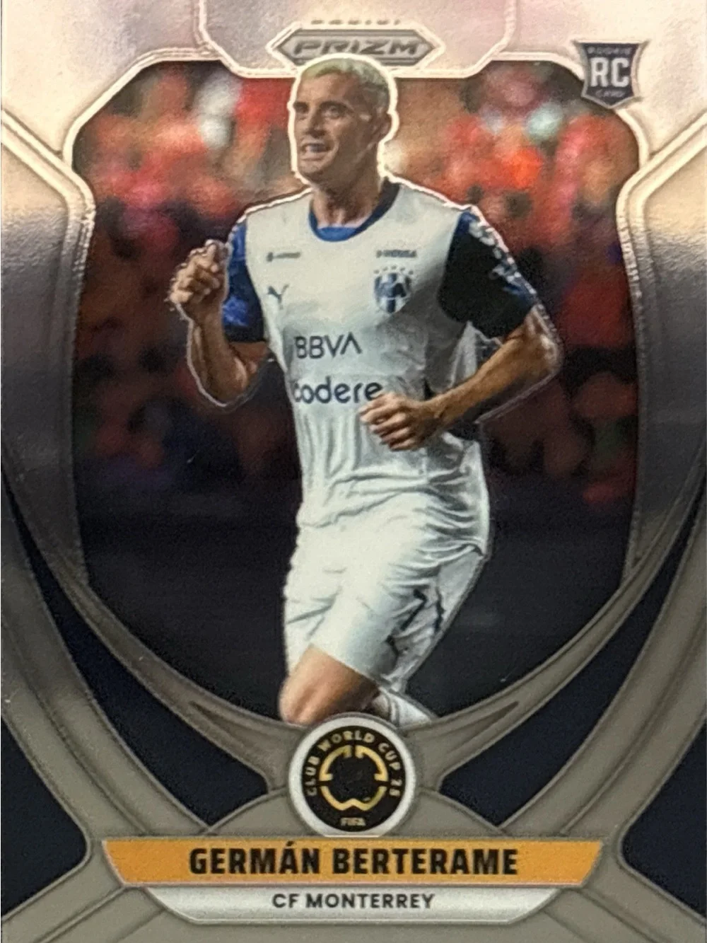 Panini Prizm Germán Berterame Rookie Soccer Card